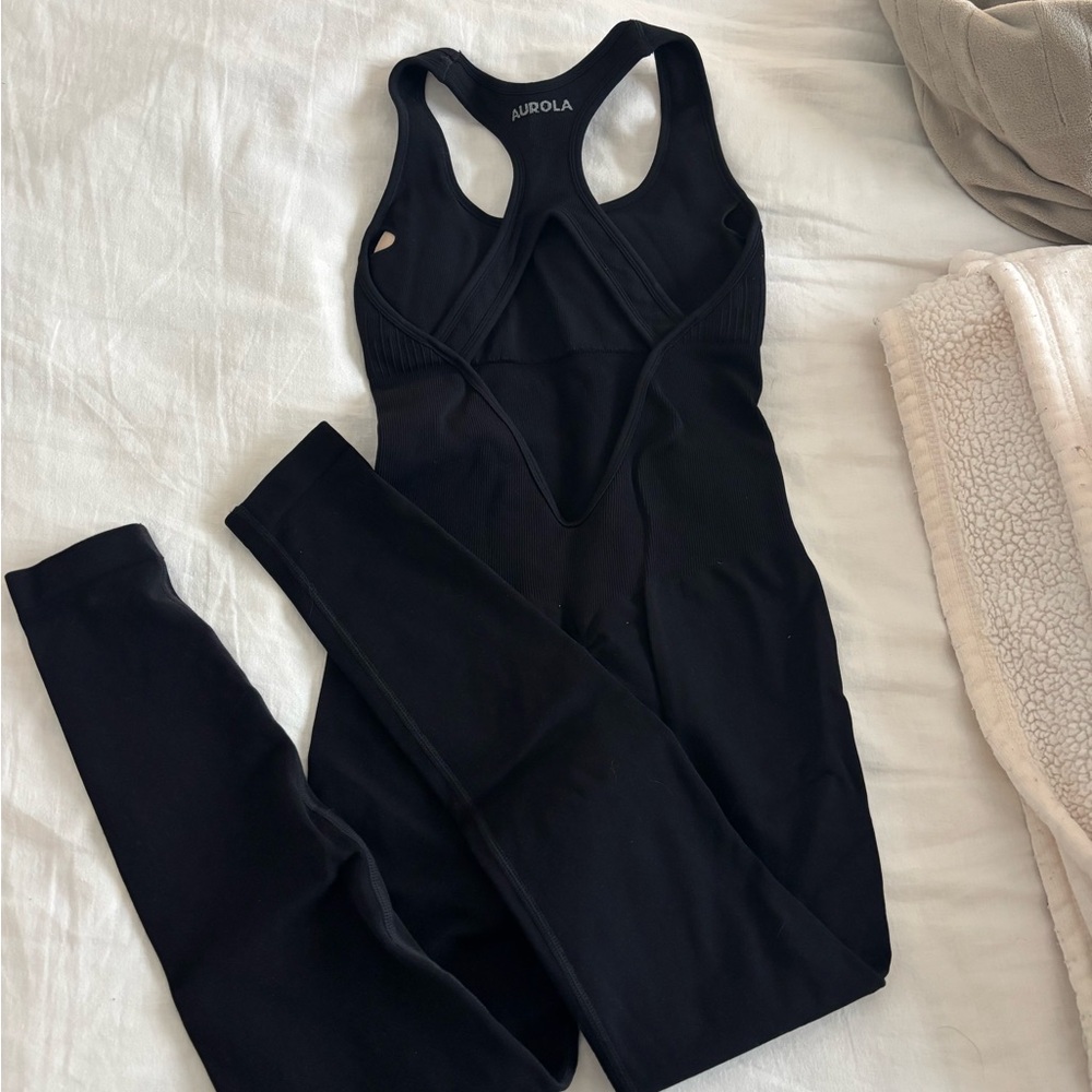 AURORA Black Jumpsuit
